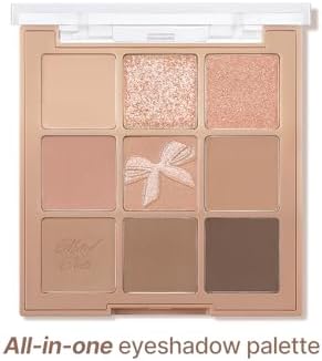 dasique Shadow Palette #24 Muted Nuts 7.5g I 9 Blendable Shades in Smooth Matte and Shimmer Finishes with Gorgeous Pearls | Eye Makeup Palette | Cruelty Free | K-beauty