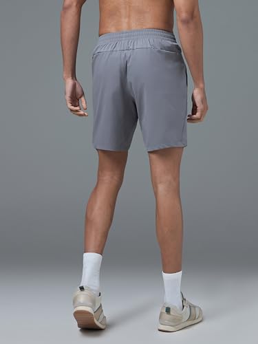Image of TECHNOSPORT Men's Slim Fit Sports Shorts with Ts Flexi, Breathable Comfort for Gym, Running, Training