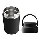 Teich Lunchbox | Isoliert Und Durchsickert Mit Klapplöffel inklusive | Kapazität Brotdose Lebensmittelbehälter,Für Erwachsene Kinder Arbeit Schule Camping Picknick Reise Salat Suppe Reis