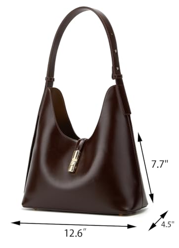 Vintage PU Leather Handbags for Women Tote Bag 2pcs Hobo Shoulder Cluth Purse2