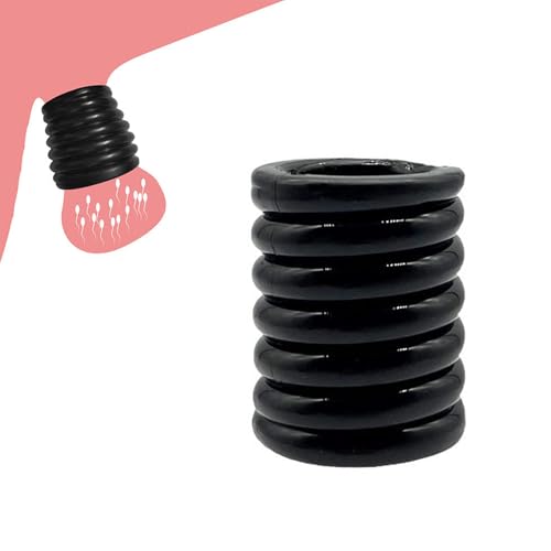 Hoden Stretcher Extrem Penisstrecker Silikon Penis und Hodenring Set für Männer Stretching Ballstretcher Cockring für Penisring Silikon Hodenringe für Männer Verstellbar Erektionshilfe