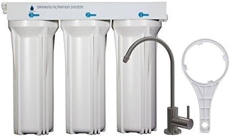 High Capacity Premium Quality 3 Stage Under-Sink Water Filter System