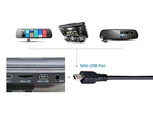 Gps Garmin Voiture CellePhone Cable De Carga 1A Para Garmin Drive 51 52 LMT 60 61 Chargeur Garmin