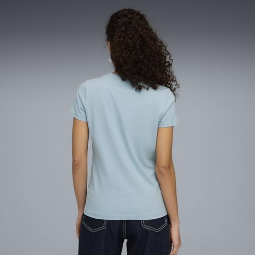 PUMA T-Shirt Essentials Elevated Femme L, Seafoam Blue