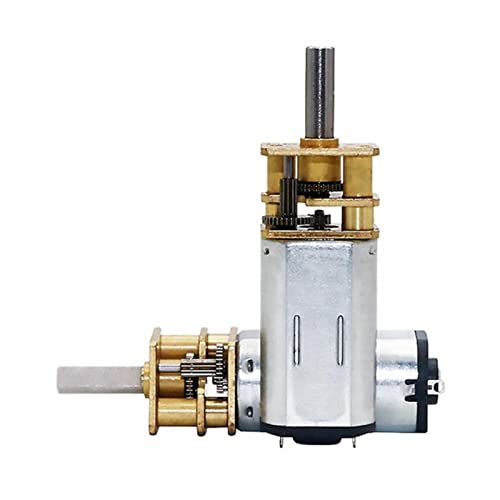 Motorreductor de metal N20 a 12V y 1000 RPM para una tracción ágil y estable