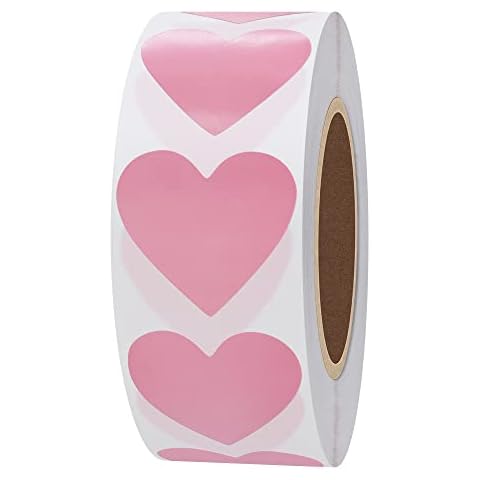 Étiquettes adhésives rose HYBSK Cover