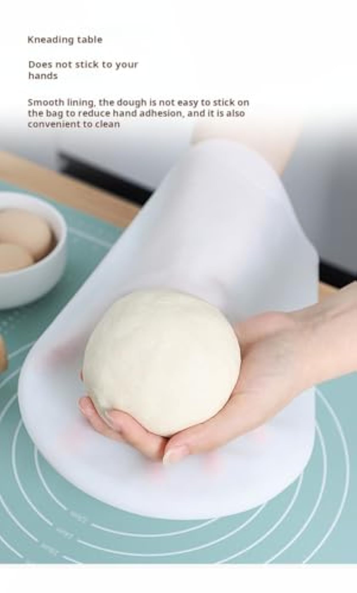 Large Silicone Dough Kneading Bag for Baking