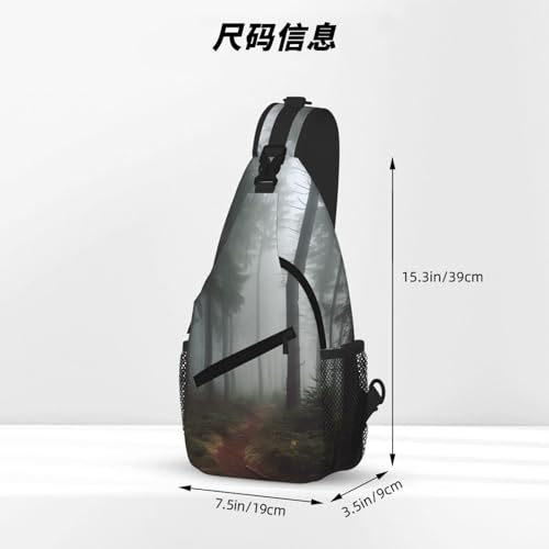 Mochila tipo bandolera impermeable para adulto miniatura 4