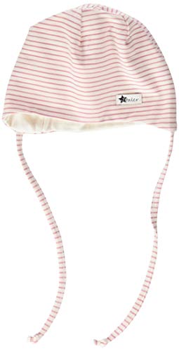 Preisvergleich Produktbild Sterntaler Beanie mit Bindebändern, Streifenmuster und Aufnäher