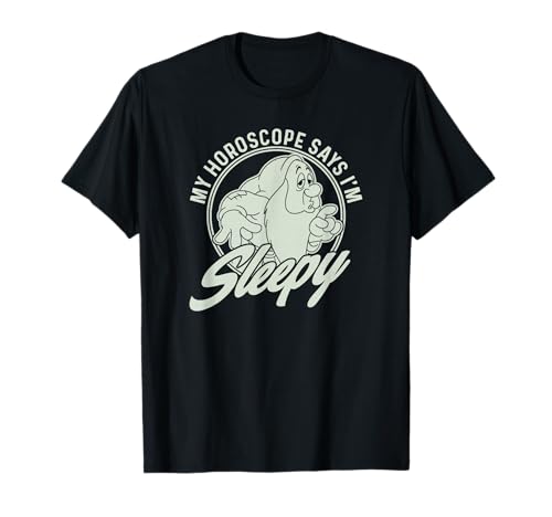 T-shirt Sleepy Blanche-Neige pour vos journées cocooning et soirées séries