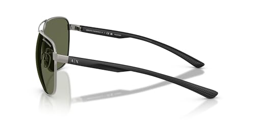 Image of Armani Exchange Mens AX2047S Aviator Sunglasses