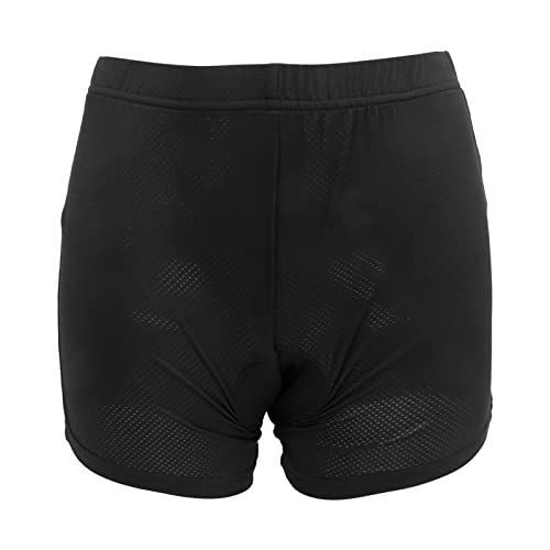 Calções de Ciclismo de Alta Elasticidade, Roupa Interior Respirável para Homem, Almofada de Silicone