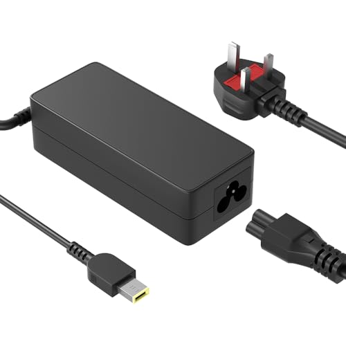 HSXIRQA 65W Charger Slim Tip Compatible with Lenovo G50 B41 G40 V110 V130 N20 ideapad 500 300 Yoga 2 Flex 3 ThinkPad T460 T460s T450 T470 T470s T450s T540p T440s E560 E470 X250 T570 L460 Laptop