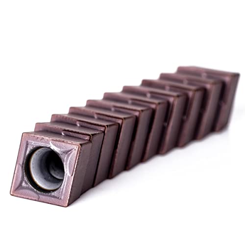 Juego de herramientas para torno CNC con 10 insertos de carburo miniatura 7