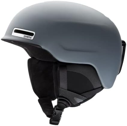 SMITH Maze Round Contour Fit Snow Sport Helmet - Matte Charcoal | Small