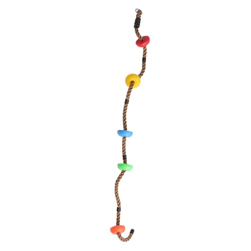 ORFOFE 1Pc Heavy Duty Climbing Rope Swing for Fun Outdoor Disc for Climbing and Swinging for Kindergarten Play and Exercise Random Color