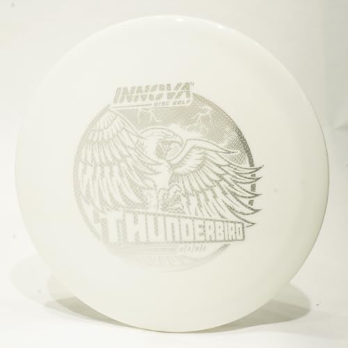 Innova Star Thunderbird Disc Golf Distance Driver, Pick Color/Weight [Stamp & Exact Color May Vary] White 164-166 Grams