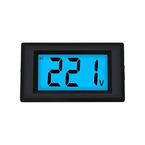 Voltmètre monophasé pour surveiller la tension du réseau domestique en 220V à la maison