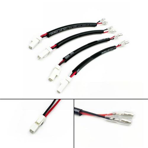 Cables de alimentación para conectar luces intermitentes de moto SMC 4