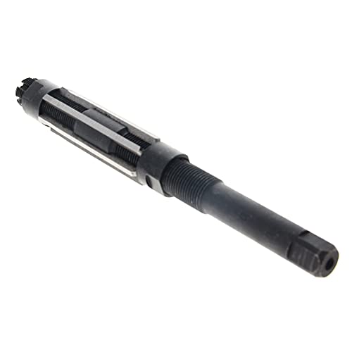 Auniwaig Adjustable Hand Reamer 0.91"-1.02" Hss High Speed Steel H8 Straight Metal Cutting Tool for Machining Drilling Holemaking 1pcs