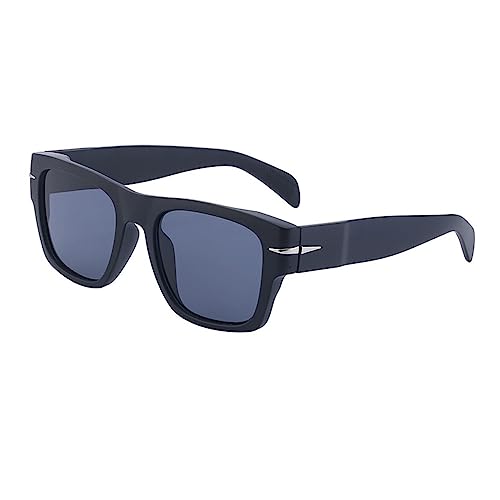 Lunettes de soleil vintage homme UV400 anti-éblouissement