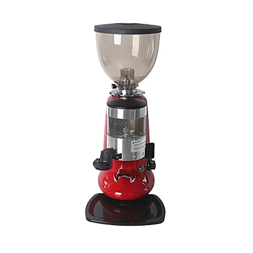 GOUDAN-QIU Elektrische Kaffeemühle, elektrischer Kaffeemühle Haushalt rot, konisch Grat Große Kapazität und Dicke können…