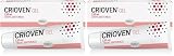 Omega Pharma - Crioven Gel Effetto Freddo a base di Centella Asiatica, Sollievo per Gambe Gonfie - 120 ml (Confezione da 2)