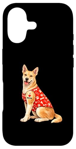 Carolina Dog Mom | I Love Mom �n�[�g �^�g�D�[ �� �X�}�z�P�[�X iPhone 17 �p
