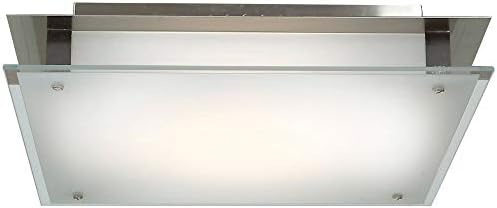 Access Lighting 50032LEDD-BS/FST Vision - 15.75" Large Flush Mount, Choose Lamping Option: Integrated LED