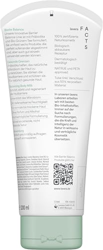 Lavera Barrier Balance Body Milk – Körperlotion ohne Alkohol