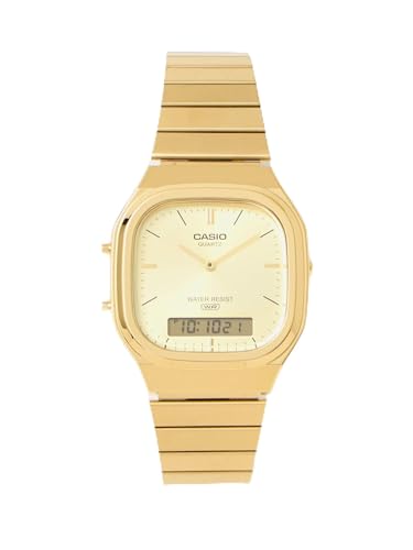 [���i�C�e�b�h�A���[�Y �O���[�����[�x�� �����N�V���O] ��CASIO��AQ-240EG �r���v 32435000007 0500 GOLD(05) FREE