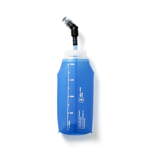 Image of TRIPOLE Hydration & Water Soft Flask for Running and Cycling | 500 mL (Blue)