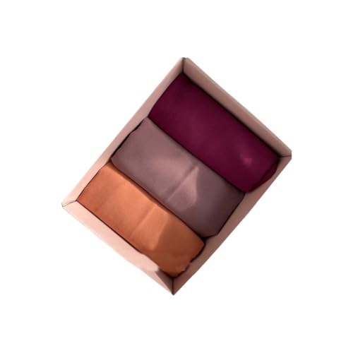 Image of URSHIA MALAYSIAN GEORGETTE HIJAB PACK OF 3