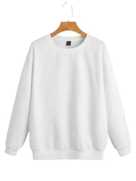 Solid Purple Round Neck Sweatshirt for Men & Women | Premium Fleece Winter Wear Pullover | Full Sleeve Casual Sweatshirt, College & Travel-picture-46