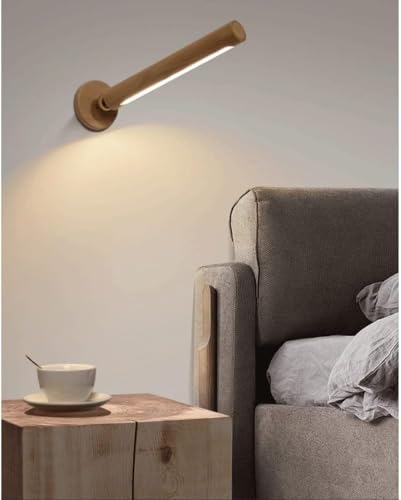 Aplique de pared giratorio 360 recargable con linterna LED tactil 5