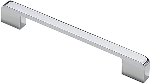 LUAMY 取っ手 金具 引き出しつまみ キャビネットハンドル 食器棚プルハンドル ドア 家具の取っ手 6613-160 銀2/5個