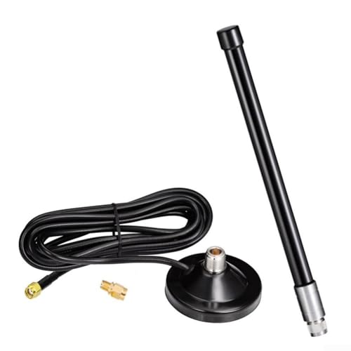 HanOaki Magnetic Base Helium Miner Antenna 915MHz For LoRa Industrial IoT, Fiberglass With Vertical Polarization And N Male Connector For Reliable Data Transmission