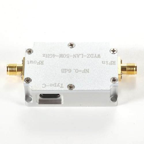 Módulo LNA SPF5189Z elimina el ruido en recepción RF con chasis protector 6