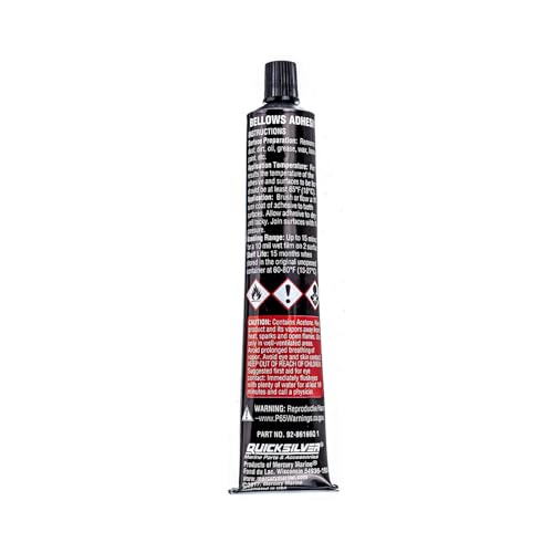 Image of Quicksilver 86166Q1 Bellows Adhesive - Resistant to Oil, Grease, Gasoline and Water - 1.5 oz Tube