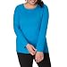 Just My Size Women's Plus Size Long Sleeve Tee, Deep Dive, 2X