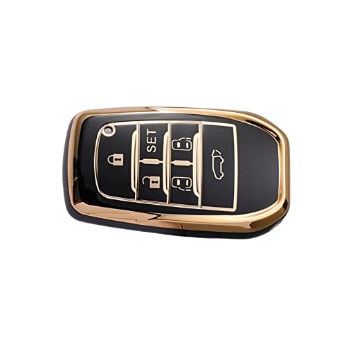 shamjina Capa protetora de chave de carro TPU para 30 botões, instalação conveniente, proteção total