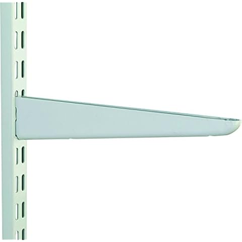 270mm White Watson Twin Slot Shelving Bracket Cover
