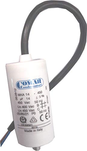 CONDENSATORE PERMANENTE 14μF CAVO 250 mm