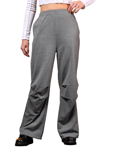 Image of KOTTY Women's Stretch Fit Mid Rise Comfortable Stylish and Fashion Stretchable and Versatile Trackpants