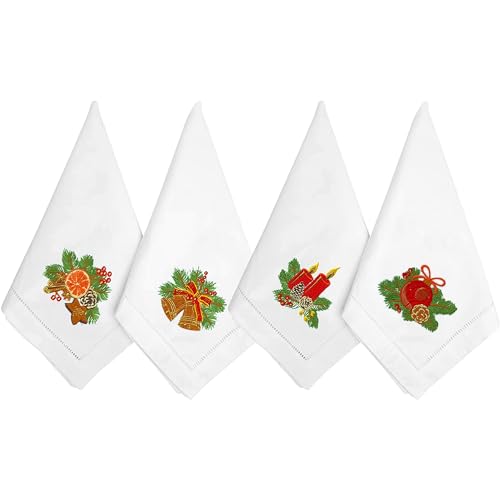 Servilletas de Tela HCRAFT 18x18 Pulgadas Set 4 miniatura 1