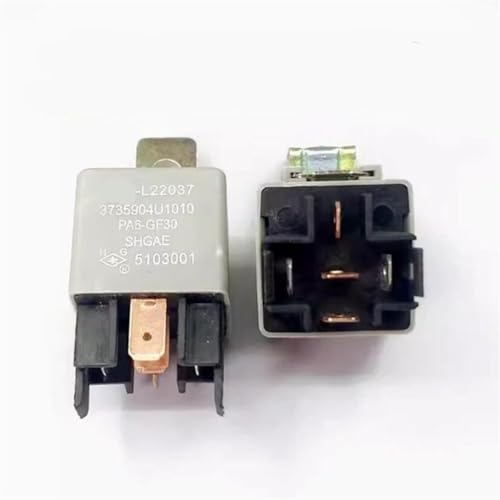 Relé 3735904U1010 de alta fiabilidad con 5 pines para control de circuitos