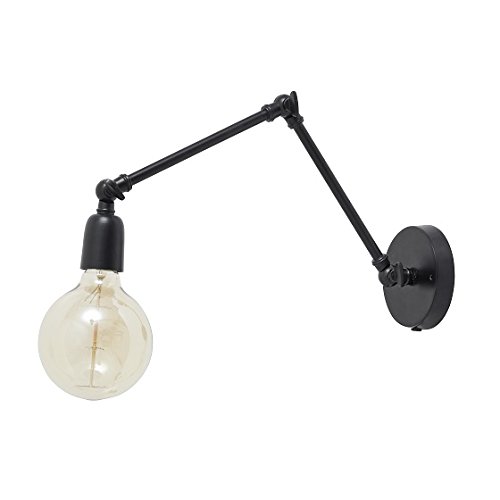 Nordal - Apliques murale sujetadores articule Vintage Metal Noir