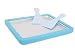 Ice Cream Maker/Pan/Roll - Frozen Yogurt, Sorbet, Gelato - Family Fun, Healthy Alternative DIY at home (Turquoise)