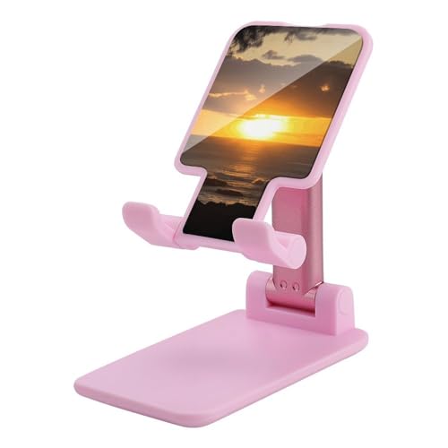 Support de téléphone réglable pliable contre les reflets d'écran Sunset Hawaii