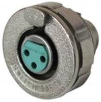 Switchcraft B3F Circular Panel Mount w-nut 3 Pin XLR Female Socket -
